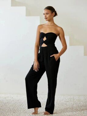 Blanco by Nature Black Catarina Jumpsuit